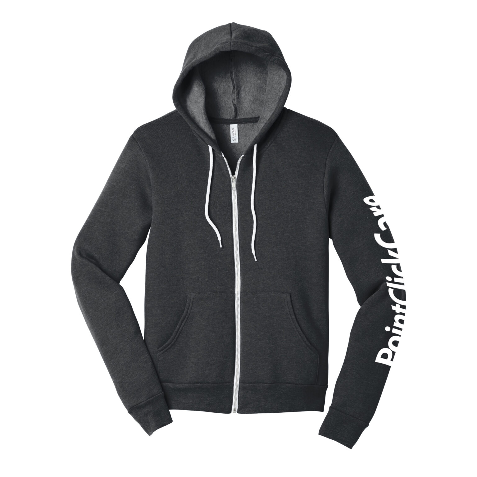 Bella + Canvas Boxcut Sponge Fleece Full-Zip Hoodie - PointClickCare ...