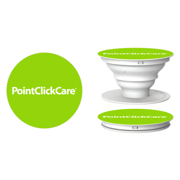 PointClickCare branded popsocket